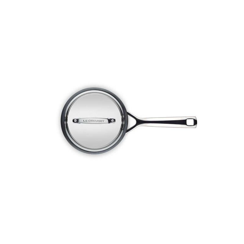 Le Creuset 3-PLY Stainless Steel Saucepan with Lid 14cm image number 2